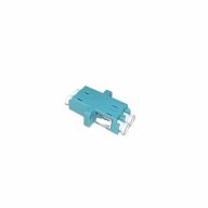Traversée LC duplex multimode - aqua - ferrule céramique