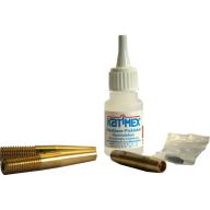 Kit réparation pour aiguille fibre de verre Ø 7mm (colle + accessoires)