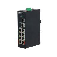 DAHUA - PFS3110-8ET-96-V2- Switch 8 ports PoE2 96w