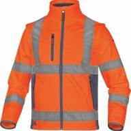 Veste haute visibilité 2 en 1 Softshell orange Optima T.XXL