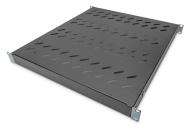 Etagère rack ajustable 19" P600/800mm 1U noir