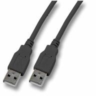 Cordon USB 2, 0 ALgA M/M noir Lg 5m