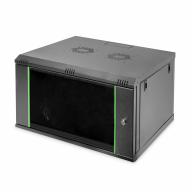 Coffret mural 19" 7U 600x600mm noir (Dynamic basic)