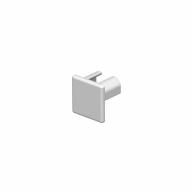 Embout pour moulure 15x15 mm blanc /Qté 10