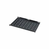 Étagère fixe P350mm 4 points pour baie P600mm - Infrastructure 19 pouces professionnelle