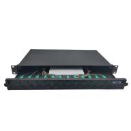 HSD v2 – Tiroir optique 19" 24 ports SC simplex OM4 équipé de 24 traversées SC Sx et 24 pigtails (2280371)