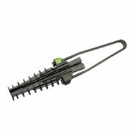 AC560 000 : Pince d'ancrage pour câble FO rond Ø 5-6mm - Anse plastique