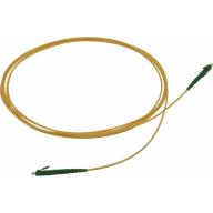 Jarretière optique simplex LC/APC-SC/UPC G.657A2 Ø 2,0mm Jaune - Longueur 20m