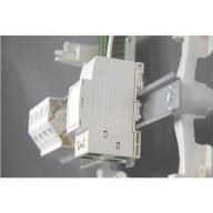 Boîtier DTIO modulaire 4FO SC/APC - Format Rail DIN