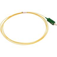 Pigtail optique monofibre SC/APC – G.657A2 – Ø900 µm jaune – Longueur 0,8 m – Sans marquage