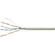 Câble multibrin - CAT6 F/UTP - 4 paires gris - 305m