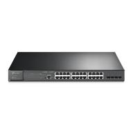 TP-LINK - Switch 24 ports Giga PoE+ (384W) + 4ports SFP - TL-SG3428MP