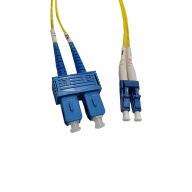 Cordon fibre optique duplex monomode G.657A2 SC/PC-LC/PC longueur 2 m