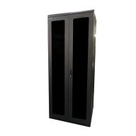 UPTEC - Baie 19" 42U 800x800 charge 800kg porte avant double vitrée - Infrastructure 19 pouces professionnelle