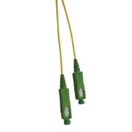 Cordon fibre optique simplex monomode G.657A2 Grade B SC/APC-SC/APC - 2 m jaune