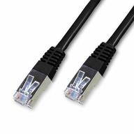 Cordon RJ45 CAT6 FTP AWG26 noir Lg 10m