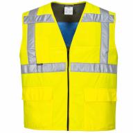 Gilet haute visibilité rafraîchissant jaune Cl.2 T.S/M