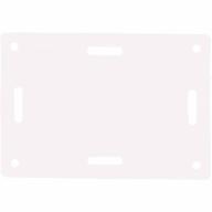 ETIQBC : Etiquette de repérage rectangulaire blanche /Qté 100