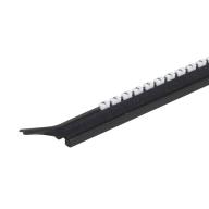 Cavalier Pliosnap PS00 blanc - chiffre 0 /Qté 300