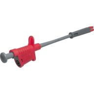Grippe-fil crocodile souple rouge