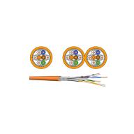 DRAKA - Câble monobrin - Cat7 S/FTP - 2x4 paires LSHF - 500m - Accessoire réseau professionnel