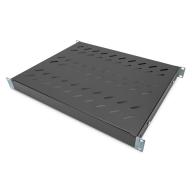 Etagère rack ajustable 19" P450/600mm 1U noir