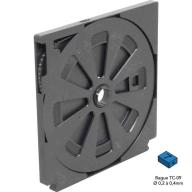 Bague OPTO Markers TC09 noir - chiffre 0 /Qté 1000