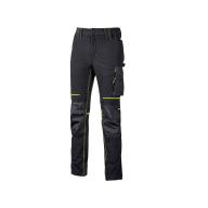 Pantalon de travail slim fit ultra confort noir U-POWER T.S