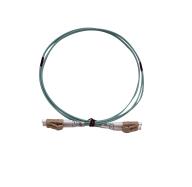 Cordon FO Duplex multimode OM4 LC / LC - 50m - Short Boots