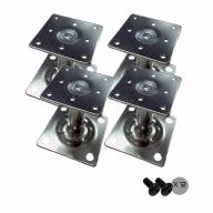 Lot de 4 pieds vérins 50cm pour socle 8063335 & 8063342 - Accessoire réseau professionnel