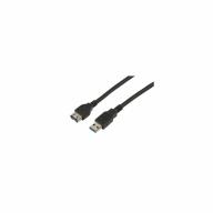 Rallonge USB 3,0 ALgA M / F Noir 1,8m