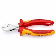 Pince coupante KNIPEX X-Cut antichute - Longueur 160mm - Isolée 1000V