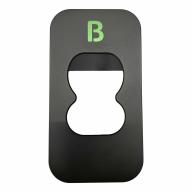 Capot de support de connecteur de charge B