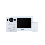 DAHUA KTX01(F) – Kit interphonie vidéo 2 fils avec écran tactile 7 pouces