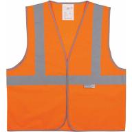 Gilet haute visibilité orange Classic Cl.2 T2S T.3XL