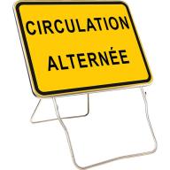 Panneau temp KC1 800x600 Cl.1 "Circulation alternée" + PL