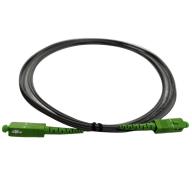 Cordon fibre optique simplex monomode 9/125 G.657A2 GRADE B SC/APC-SC/APC 7 m gris