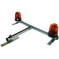 Barre de signalisation à fixer + 2 gyro tige flexible