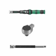 Kit clé dynamométrique 2,5-25 Nm + Cliquet 9x12mm 3/8" + rallonge Zyklop 3/8" x 200mm