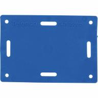 ETIQB: Étiquette de repérage rectangulaire bleue /Qté 100