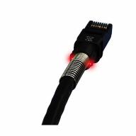Cordon RJ45 CAT6A FTP Patchsee LSZH noir Lg 4, 9m