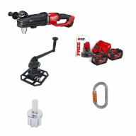 Pack treuil de levage winch et visseuse d'angle pour levage de charge