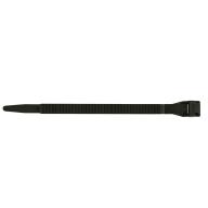Collier noir PA12 - Quantité 100 - 130 x 9 mm