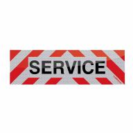 Bandeau balisage VL "Service" adhésif Classe B 50 x 15cm T2S