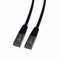 Cordon RJ45 CAT6 FTP AWG26 LSZH noir Lg 0, 50m