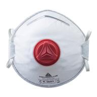 Masque protection demi-coquille jetable FFP3 à valve - Boîte de 10