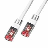 Cordon RJ45 CAT6 SSTP AWG26 LSZH blanc Lg 7m