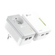 TP-LINK - kit 2 CPL 2 ports 600Mbps + WiFi + prise - TL-WPA4225 kit