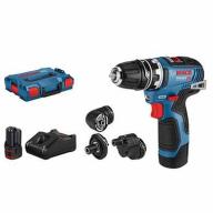 Visseuse BOSCH GSR 12V-35 FC Pro 2 avec 2x3Ah