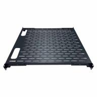 Étagère 19" 1U P450 ajustable 280 à 490mm Charge 60Kg - Infrastructure 19 pouces professionnelle